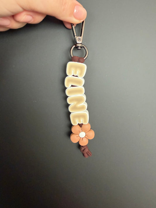 3d naam sleutelhanger